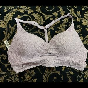 Purple bra